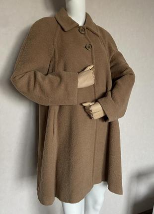 Оверсайз пальто из альпаки, шерсти, и мохера gianfranco ferre1 фото