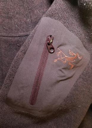 Арктерікс худі arcteryx full zip fleece polartec hoodie6 фото