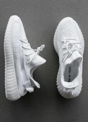 Кросівки adidas yeezy boost 350 v2 "triple/white" кроссовки5 фото