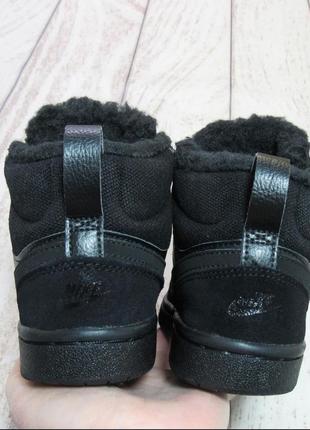Nike court borough зимние хайтопы, ботинки для мальчика8 фото