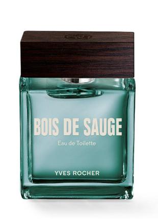 Туалетна вода bois de sauge ів роше, yves rocher