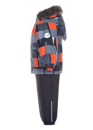 Комплект зимний для мальчиков (куртка + полукомбинезон) huppa avery черный 41780030-927093 фото