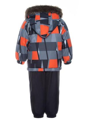 Комплект зимний для мальчиков (куртка + полукомбинезон) huppa avery черный 41780030-927092 фото