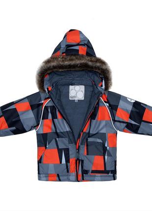 Комплект зимний для мальчиков (куртка + полукомбинезон) huppa avery черный 41780030-927095 фото