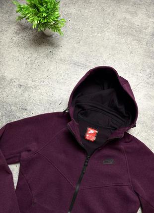 Женская кофта nike tech fleece hoodie! из свежих коллекций!4 фото