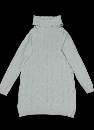 Платье туника вязаное, длинный свитер4 фото
