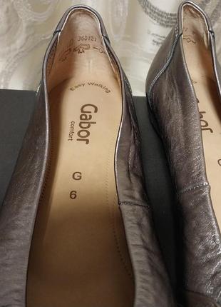 Нові якісні брендові шкіряні туфлі яgabor comfort easy walking6 фото