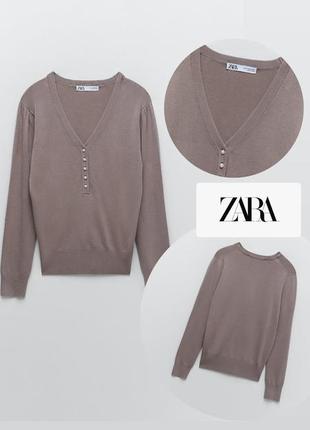 Свитер на лейку zara