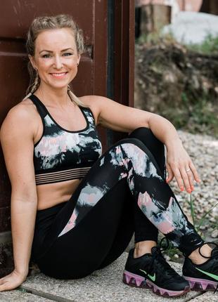 Комплект легінси / лосіни + топ h&m стан ідеальний  розмір s