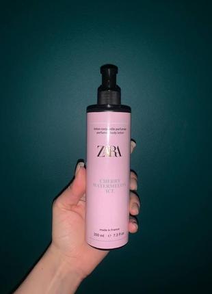 Cherry watermelon ice eau de toilette zara парфумований лосьйон для тіла