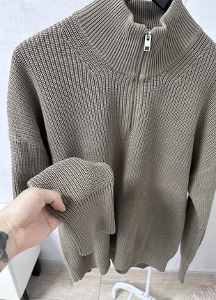 Свитер пуловер из грубой вязки от jjxx6 фото