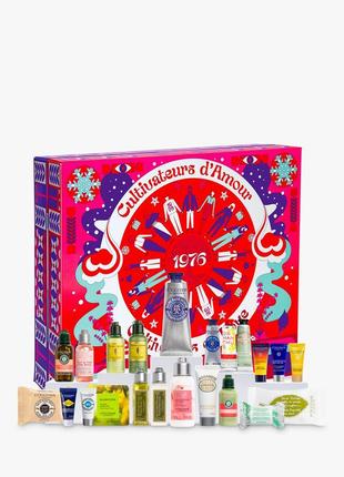 L'occitane advent calendar 2023/24 адвент календар косметика франція локсітан різдвяний3 фото