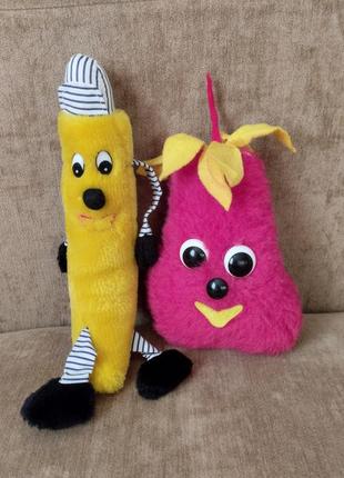 Іграшки фрукти банан груша