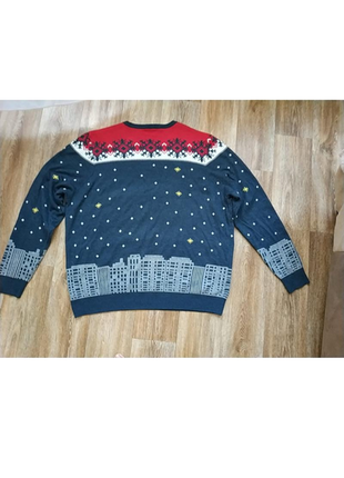 Новорічний светр, стан нового, р 20-225 фото