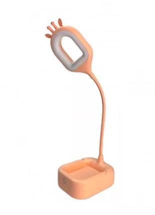 Настольная лампа 70l, светодиодный светильник (аккумулятор 1200mah/microusb/5w) pink