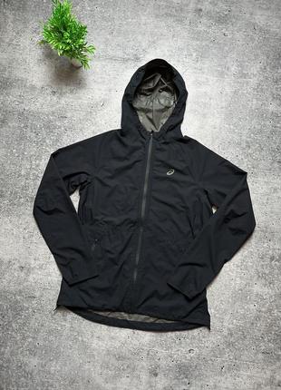 Женская куртка/ ветровка asics membrane rain jacket!