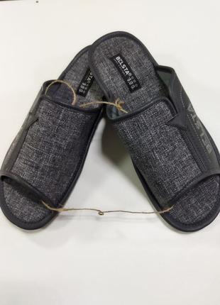 Тапочки чоловічі белста шльопанці ляпанці