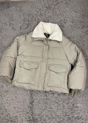 Куртка зимняя женская оверсайз