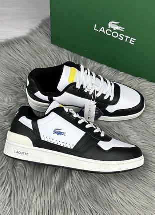 Lacoste 🐊 чоловічі шкіряні кросівки розмір 44,5