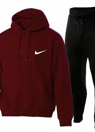 Не кошлатиться ❗️ теплий спортивний костюм на флісі nike1 фото