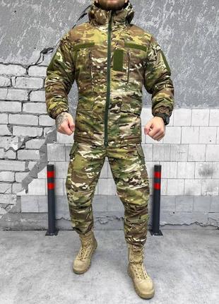Армійський костюм, зимовий костюм мультикам, тактичний костюм на зиму3 фото