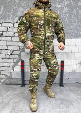 Армійський костюм, зимовий костюм мультикам, тактичний костюм на зиму7 фото