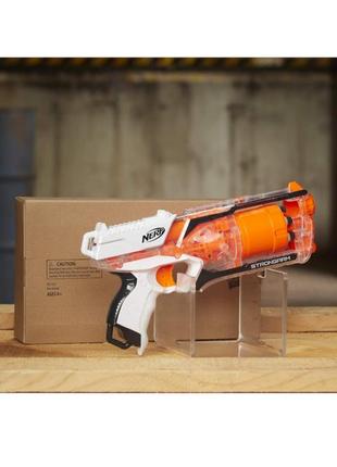 Бластер nerf elite strongarm пістолет нерф