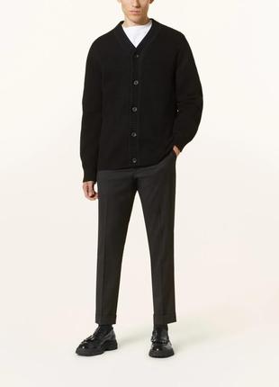 Кардиган, свитер, кофта, черный, базовый, шерсть, шерстяной, cos9 фото