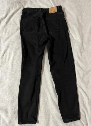 Чорні товсті джинси2 фото