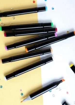 Набір маркерів для малювання touch 60 шт./уп. двосторонні професійні фломастери для художників5 фото