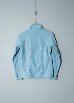 Nike vintage baby blue флиска винтажная женская приталенная кофта флисовая зимняя телпа голубая найк y2k oakley oneill billabong3 фото