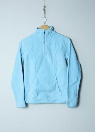 Nike vintage baby blue флиска винтажная женская приталенная кофта флисовая зимняя телпа голубая найк y2k oakley oneill billabong1 фото