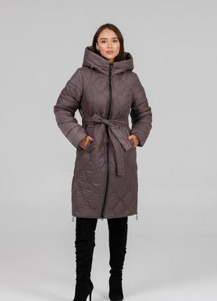 Зимове жіноча куртка 42-504 фото