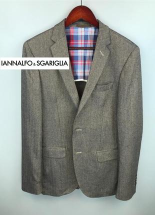 Iannalfo & sgariglia tollegno 1900 блейзер пиджак