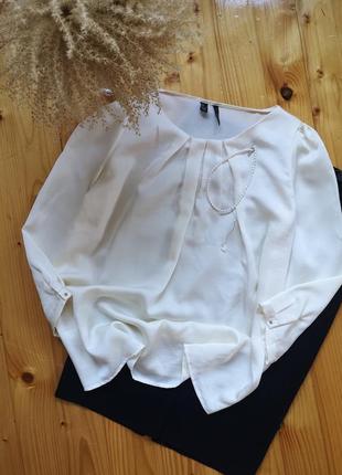 Блузка молочная mango