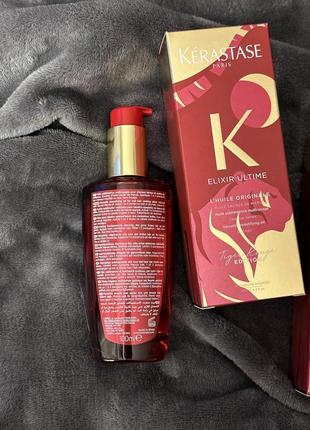 Універсальна олія олійка масло для волосся kerastase elixir ultime tiger rouge8 фото