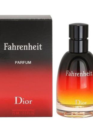 Мужская парфюмированная вода fahrenheit parfum 100 мл