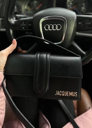 Женская сумка jacquemus le bambino black люкс качество