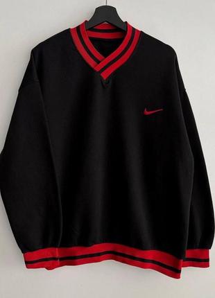 Стильный джемпер на флисе от nike,мужской свитшот nike,крфта мужская nike на флисе
