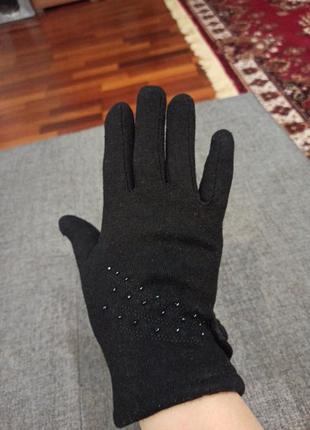 Шерстяные перчатки на утепление6 фото