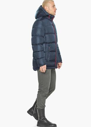 Воздуховик мужской braggart куртка мужская синяя модная на зиму модель 51999