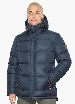 Воздуховик мужской braggart куртка мужская синяя модная на зиму модель 51999