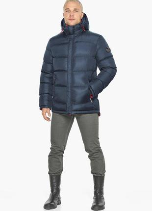Воздуховик мужской braggart куртка мужская синяя модная на зиму модель 51999