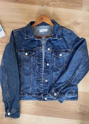Джинсова куртка mango