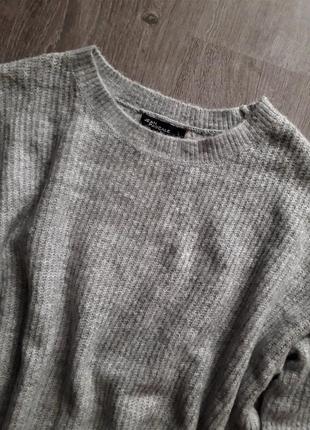 Мягкий свитер джемпер oversize немецкого бренда jean pascale2 фото