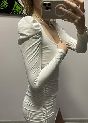 Белое платье (подобии oh polly)2 фото