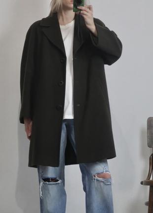 Пальто винтажное шерсть шерстяное шерсть luisa viola винтаж8 фото