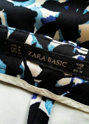 158.чугодные качественные брюки в яркий принт популярного испанского бренда zara.9 фото