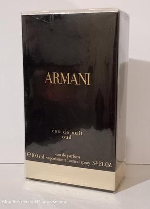 Giorgio armani "eau de nuit oud"-edp 100ml