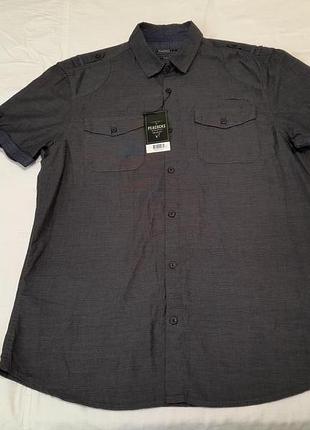 Сорочка чоловіча slim fit peacocks l